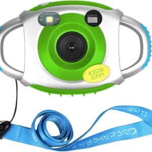 Tyhbelle Kids Camera, Creative Lightweight Digital Camera for Kids with Soft Silicone