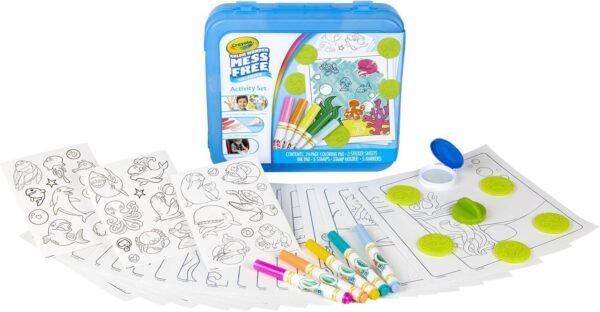 Crayola Color Wonder Mess Free Coloring Activity Set, 30+Piece, Toddler Toys, Gift