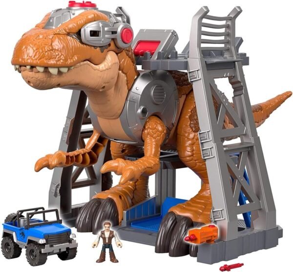Fisher-Price Imaginext Jurassic World, T-Rex Dinosaur Amazon Exclusive Kit Toy