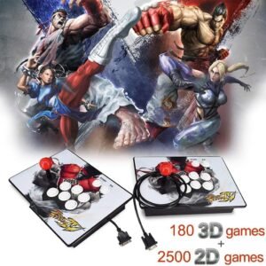 XFUNY. Arcade Game Console 1080P 3D & 2D Games 2680 in 1