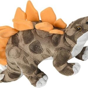 ArtCreativity 14 Inch Cozy Stegosaurus Plush Dinosaur Toy - Soft and Cuddly