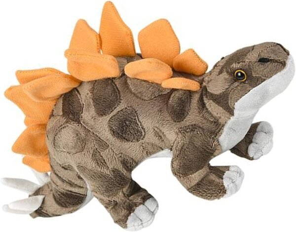 ArtCreativity 14 Inch Cozy Stegosaurus Plush Dinosaur Toy - Soft and Cuddly