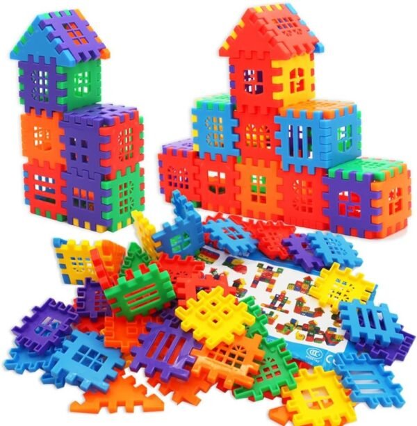 MICHLEY Kids Builders Blocks Play Set for Child Kit Toy