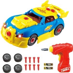 Think Gizmos Take Apart Toy Racing Car - Construction Toy Kit for