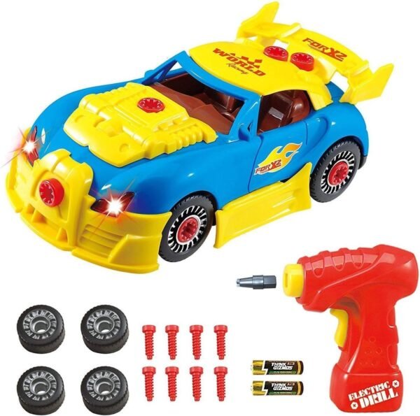 Think Gizmos Take Apart Toy Racing Car - Construction Toy Kit for