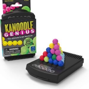 Educational Insights Kanoodle Genius Brain Twisting 3-D Puzzle Game for Kids, Teens