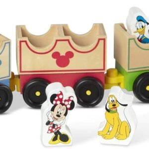 Melissa & Doug Mickey Mouse And Friends Wooden All Aboard Train