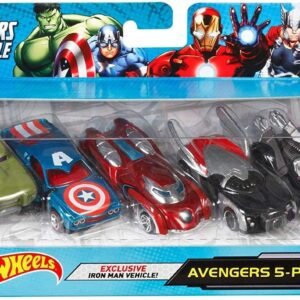 Hot Wheels Marvel Avengers Assemble Avengers 5-Pack Amazon Exclusive Kit