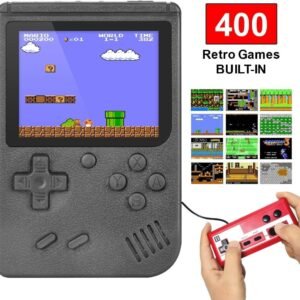 ARCADORA Retro Handheld Game Console Built in 400 Games FC System Plus