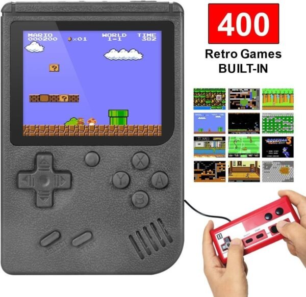 ARCADORA Retro Handheld Game Console Built in 400 Games FC System Plus