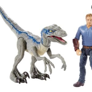 Jurassic World Story Pack Velociraptor Blue & Owen Kit Toy