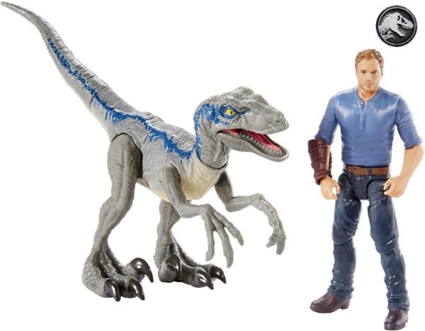 Jurassic World Story Pack Velociraptor Blue & Owen Kit Toy