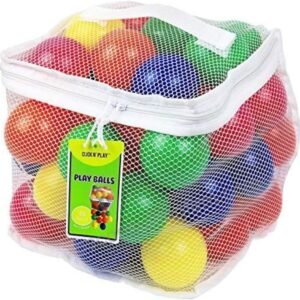 Click N Play Pack of 50 Phthalate Free BPA Free Crush Proof