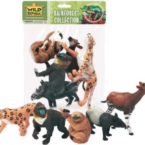 Wild Republic Polybag Rainforest 5Piece 53529 Kit Toy Fun Kids