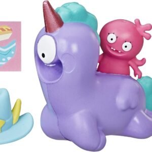 UGLYDOLLS Moxy & Squish &-Go Peggy, 2 Toy Figures with Accessories