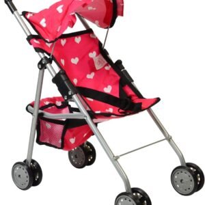 The New York Doll Collection My First Doll Stroller with Basket &