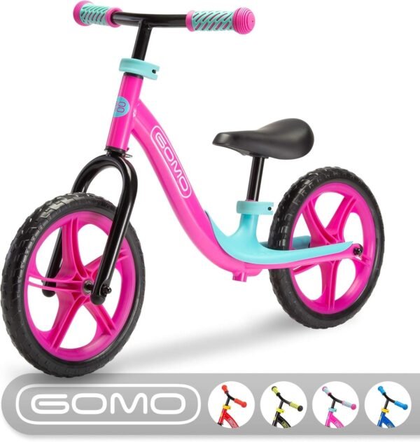 GOMO Balance Bike - Toddler Training Bike for 18 Months, 2, 3,