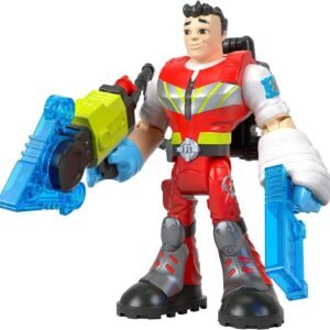 Fisher-Price Rescue Heroes Reed Vitals, 6-Inch Figure with Accessories Kit