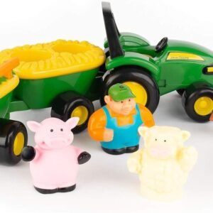 TOMY John Deere Animal Sounds Hayride Preschool Toy Kit Fun