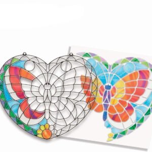 Melissa & Doug Stained Glass Made Easy - Butterfly Kit