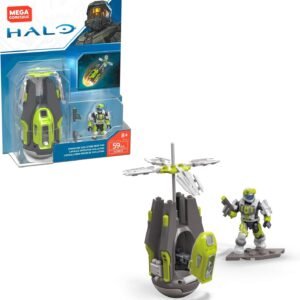 Mega Construx Halo Guillotine Drop Pod Playset Kit Toy Fun