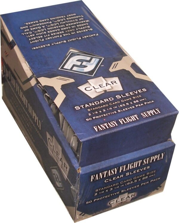 500 Fantasy Flight Games Standard Card Game Size Sleeves - 10 Packs