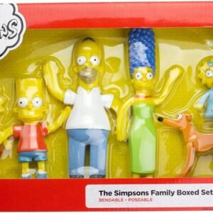 NJ Croce Simpsons Family Boxed Set Action Figure Kit Toy