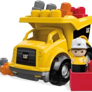 Mega Bloks Caterpillar Lil Dump Truck Kit Toy Fun Kids