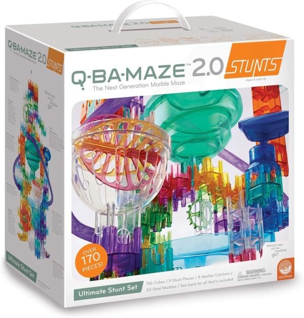 Q-BA-MAZE 2.0 Ultimate Stunt Set Kit Toy Fun Kids Pack