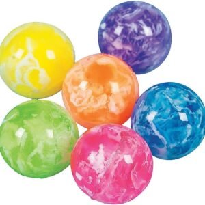 Fun Express - Neon Swirled Bouncing Balls - Toys - Balls -