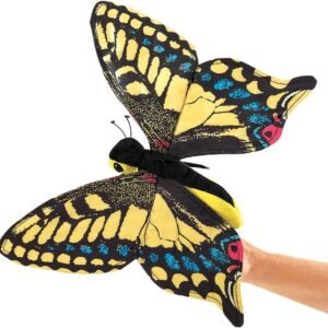 Folkmanis Swallowtail Butterfly Hand Puppet Kit Toy Fun Kids Pack