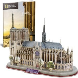 CubicFun National Geographic 3D Puzzle for Adults Kids Notre Dame de Paris