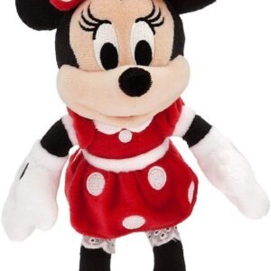 Disney Minnie Mouse Plush - Red - Mini Bean Bag - 9