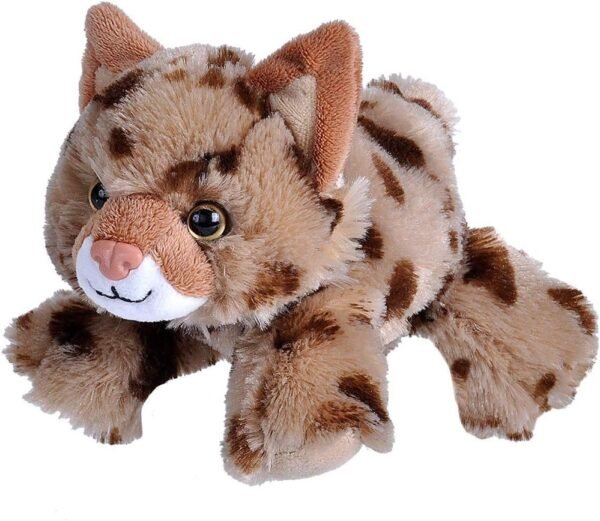 Wild Republic Bobcat Plush, Stuffed Animal, Plush Toy, Gifts for Kids, HugEMS