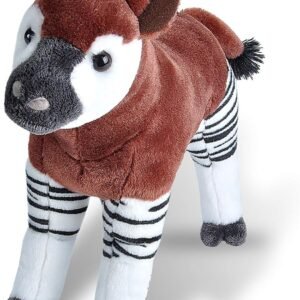 Wild Republic Okapi Plush, Stuffed Animal, Plush Toy, Gifts for Kids, Cuddlekins