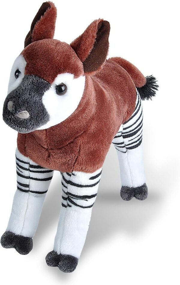Wild Republic Okapi Plush, Stuffed Animal, Plush Toy, Gifts for Kids, Cuddlekins