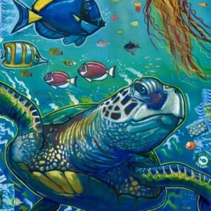 Save The Oceans - 1000 Piece Jigsaw Puzzle - Original Art by