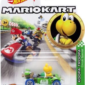 Hot Wheels Yellow Koopa Troopa Mariokart Character Car Diecast 164 Scale