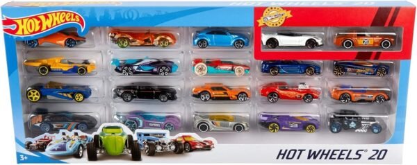 Hot Wheels 20 Car Gift Pack Styles May Vary, Standard Packaging