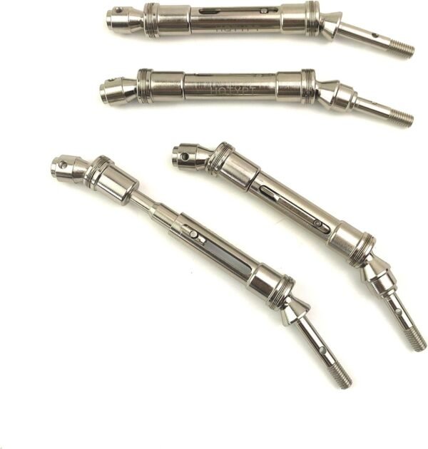 RCOP Real Hard Steel Front Rear Drive Shaft for Traxxas Slash 4X4