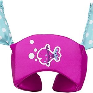 SwimWays Sea Squirts Life Jacket Swim Trainer - USCG Approved - Pink
