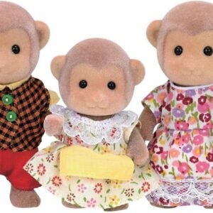 Calico Critters CC1489 Mango Monkey Family Doll Set Kit Toy