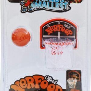 Worlds Smallest Official Nerf Basketball Kit Toy Fun Kids Pack