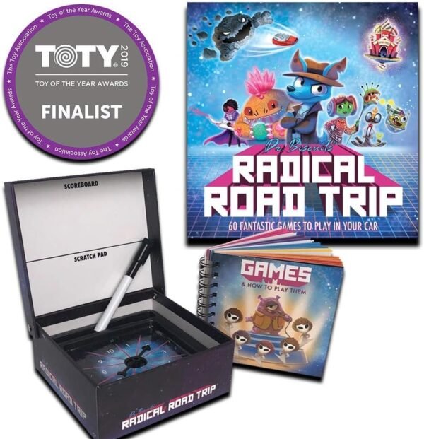 Dr. Biscuits Radical Road Trip - 60 Fun Games to Play in