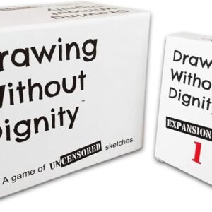 Drawing Without Dignity Combo Pack Adult Party Game + Expansion Pack 1