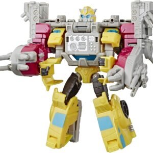 Transformers Toys Cyberverse Spark Armor Bumblebee Action Figure - Combines with Ocean