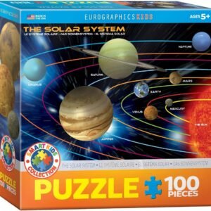 The Solar System 100 Piece Jigsaw Puzzle Kit Toy Fun