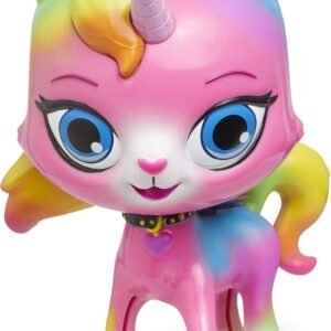 Rainbow Butterfly Unicorn Kitty Groovin Heads Unicorn Bobble Head Toy, Multicolored, 40138