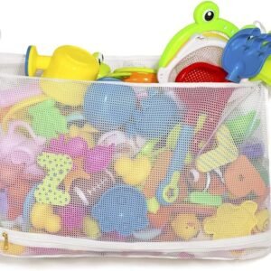 Tenrai Mesh Bath Toy Organizer, Bathtub Storage Bag, Multi-Purpose Baby Toys Net,