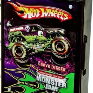 Hot Wheels Monster Jam Carry Case Holds 15 164 Scaled Hot Wheels